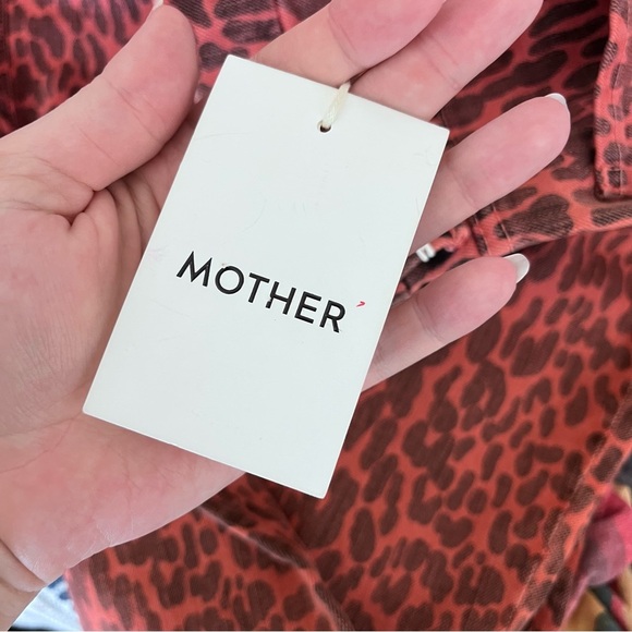 NEW NWT Mother High Waisted Looker Ankle Fray Jeans Animal Attraction - Picture 13 of 14